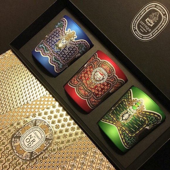Diptyque Légende du Nord 3 Candles Gift Set - 3 x 190g / 3 x 6.5 oz - Picture 1 of 8